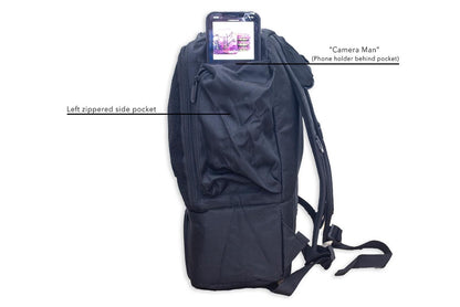The "Burly Bag" Backpack with Cooler - Holds 5 sets bags and 10 cans