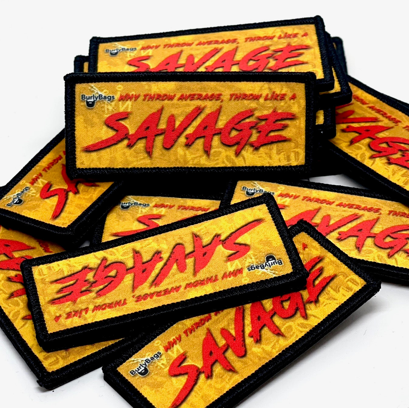 Burly Bags "SAVAGE" Patch