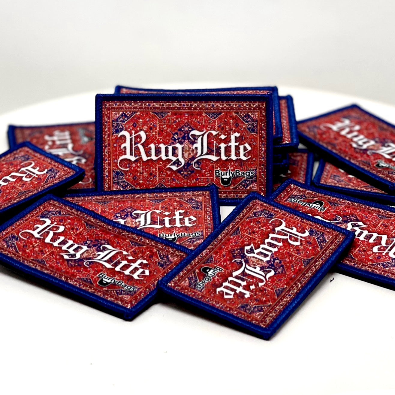 Burly Bags "RUG LIFE" Patch