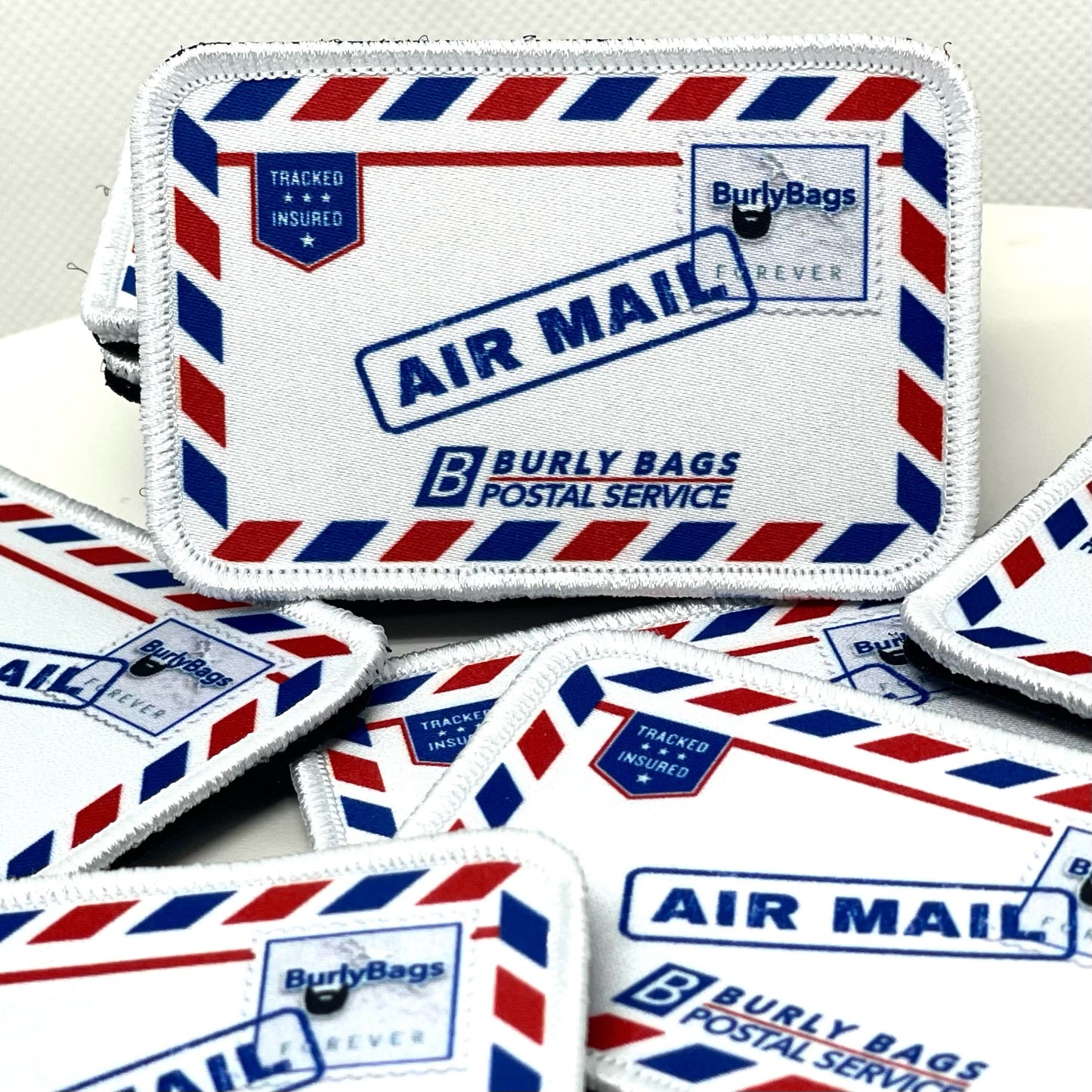 Burly Bags "Air Mail" Patch