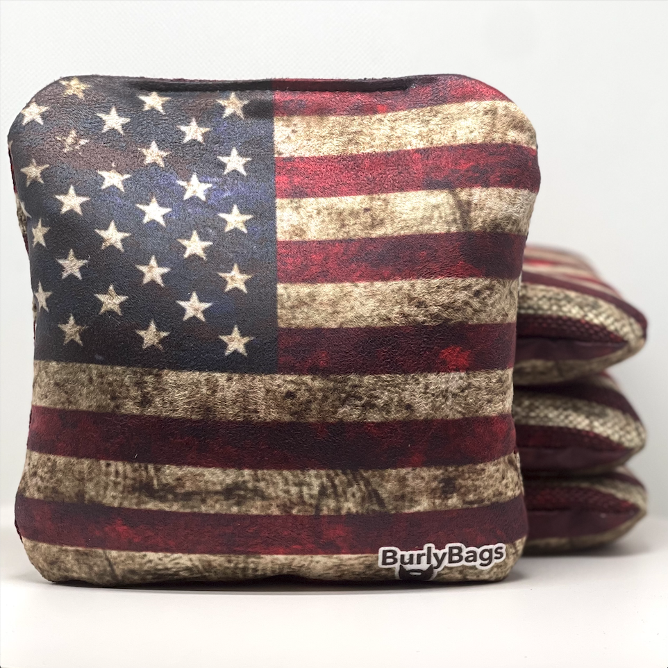 Stick 'n Slick Bags: Distressed American Flag