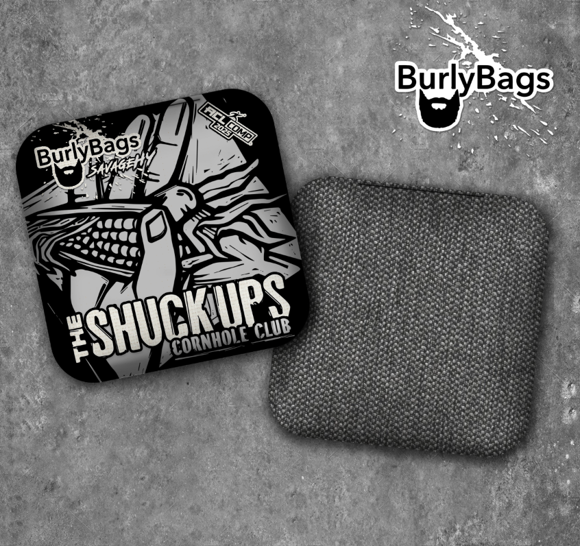 Savage-HY (5/8 Hybrid) - Shuck Ups Cornhole Club Collaboration