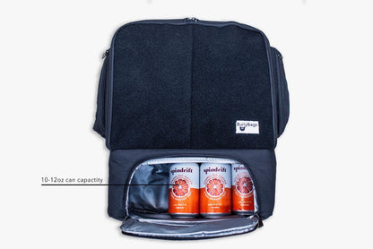 The "Burly Bag" Backpack with Cooler - Holds 5 sets bags and 10 cans