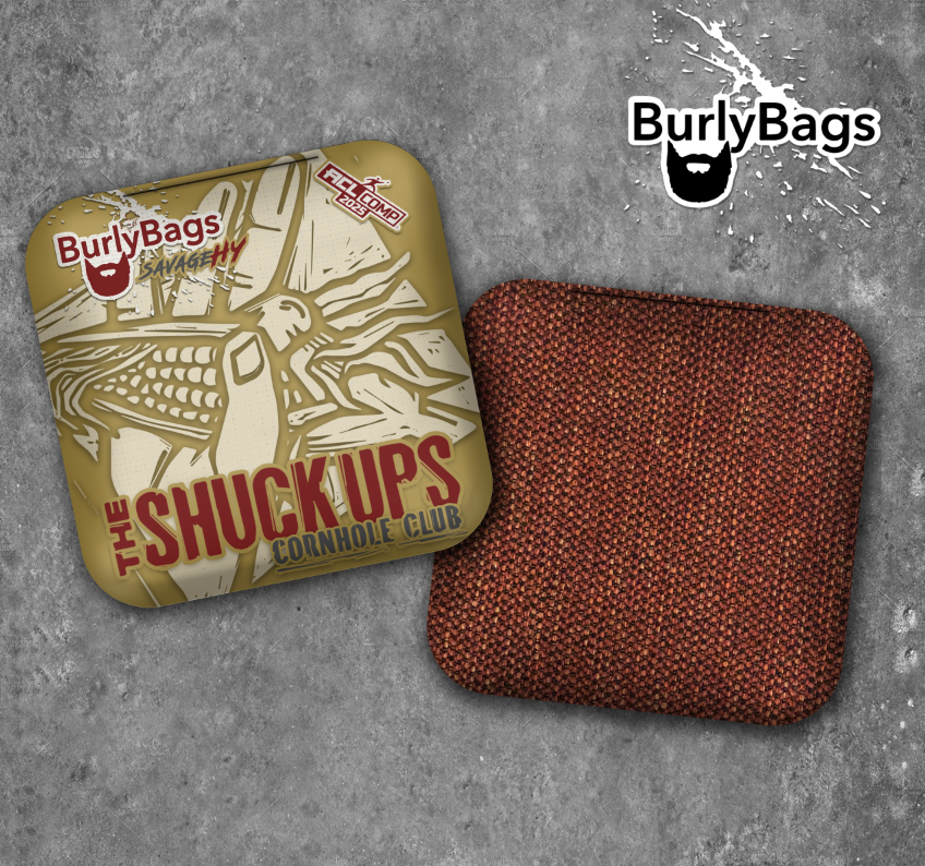 Savage-HY (5/8 Hybrid) - Shuck Ups Cornhole Club Collaboration