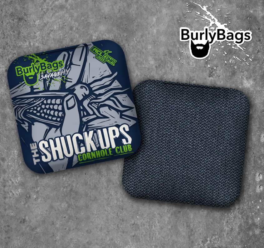 Savage-HY (5/8 Hybrid) - Shuck Ups Cornhole Club Collaboration