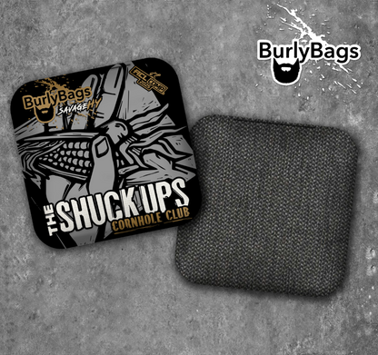Savage-HY (5/8 Hybrid) - Shuck Ups Cornhole Club Collaboration